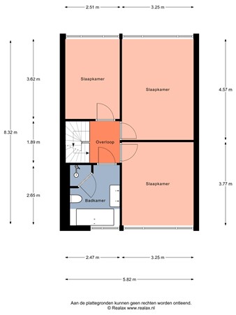 Floorplan - Van Anrooyplein 8, 3752 JK Bunschoten-Spakenburg